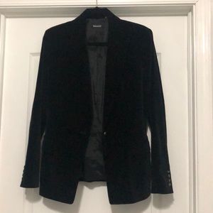 Tahari Velvet Black Blazer